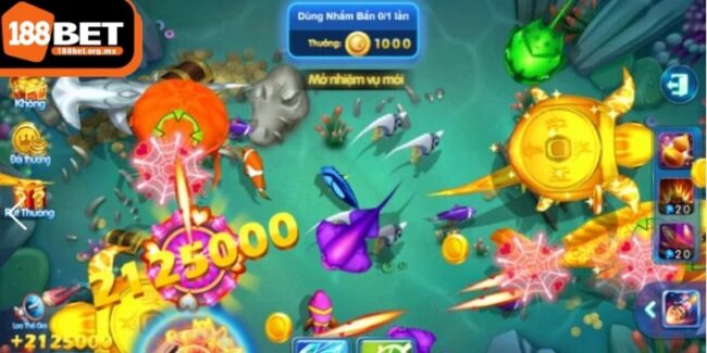 Bắn cá H5 tại 188BET được đánh giá cao và yêu thích trong cộng đồng bet thủ